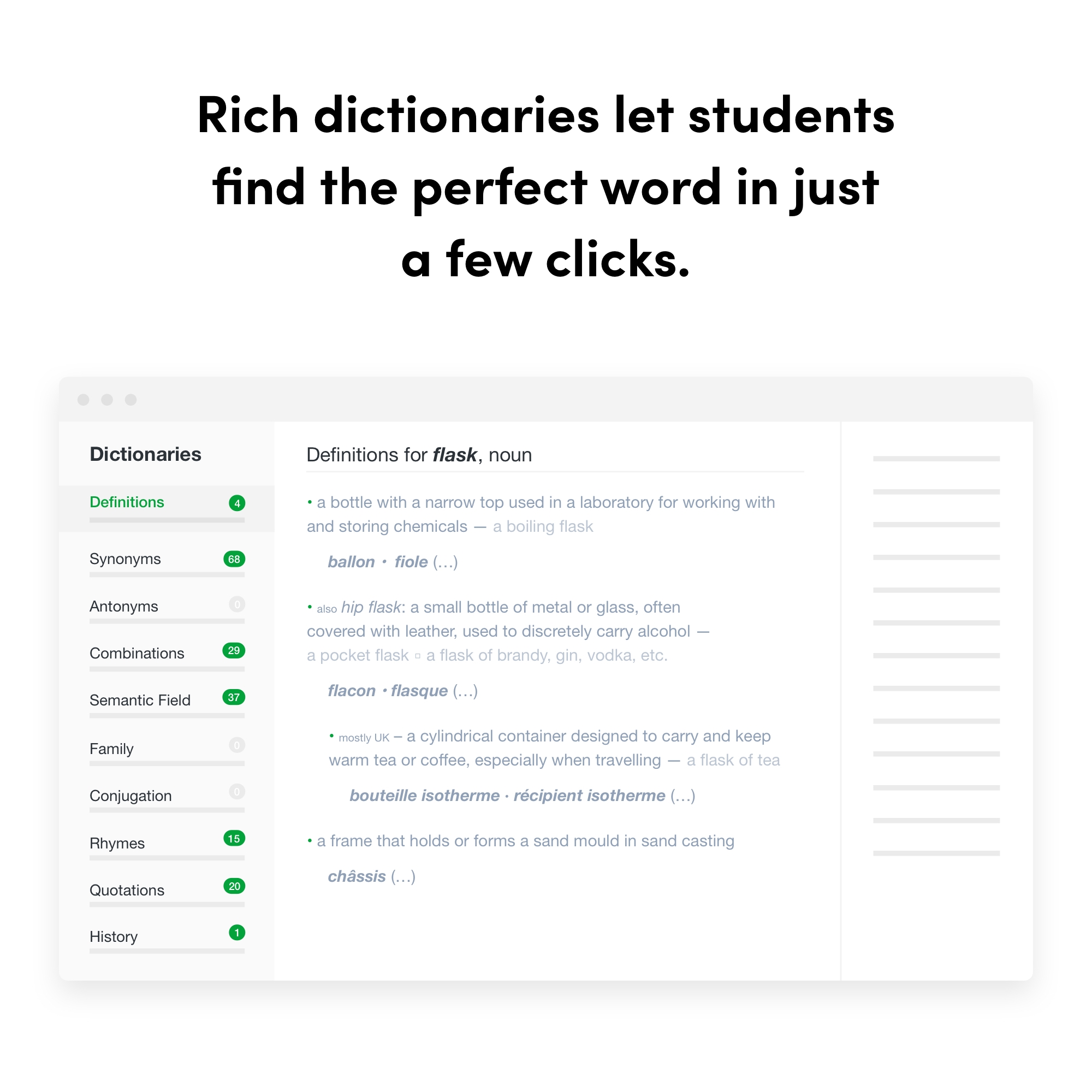 D dictionnaires en 2x